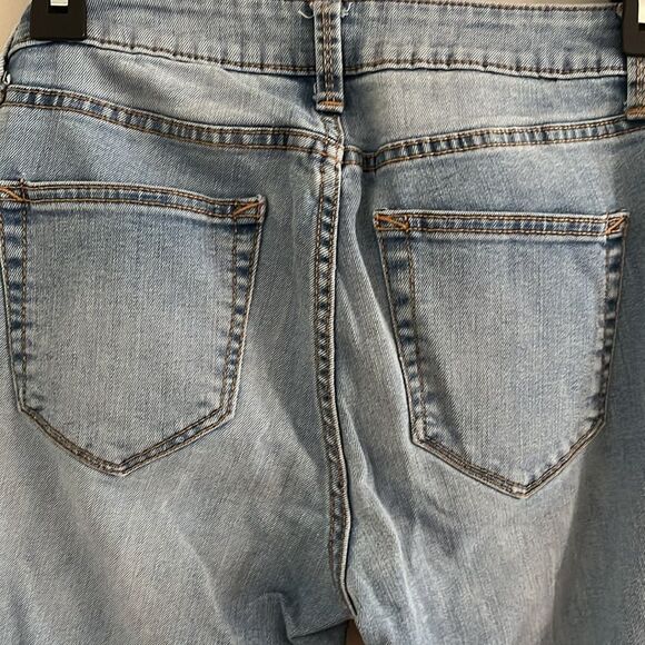 a.n.a Blue Straight Leg Jeans - Picture 5 of 7